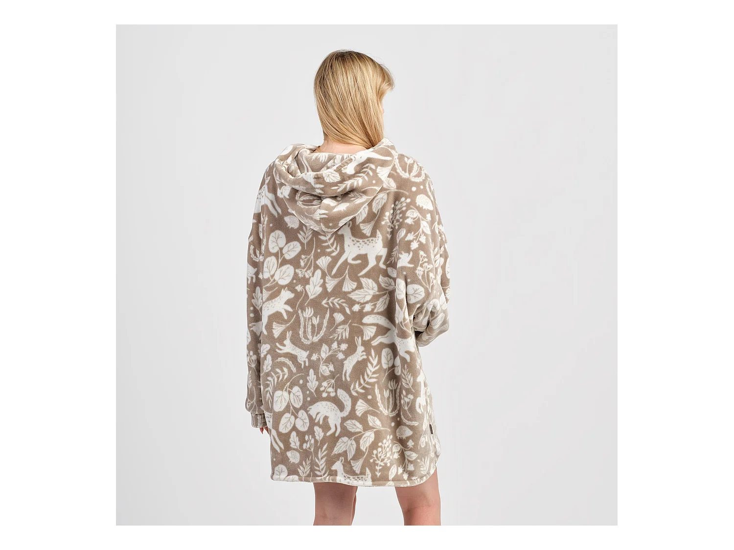 Poncho Misne Beige Moyen 75 x 90