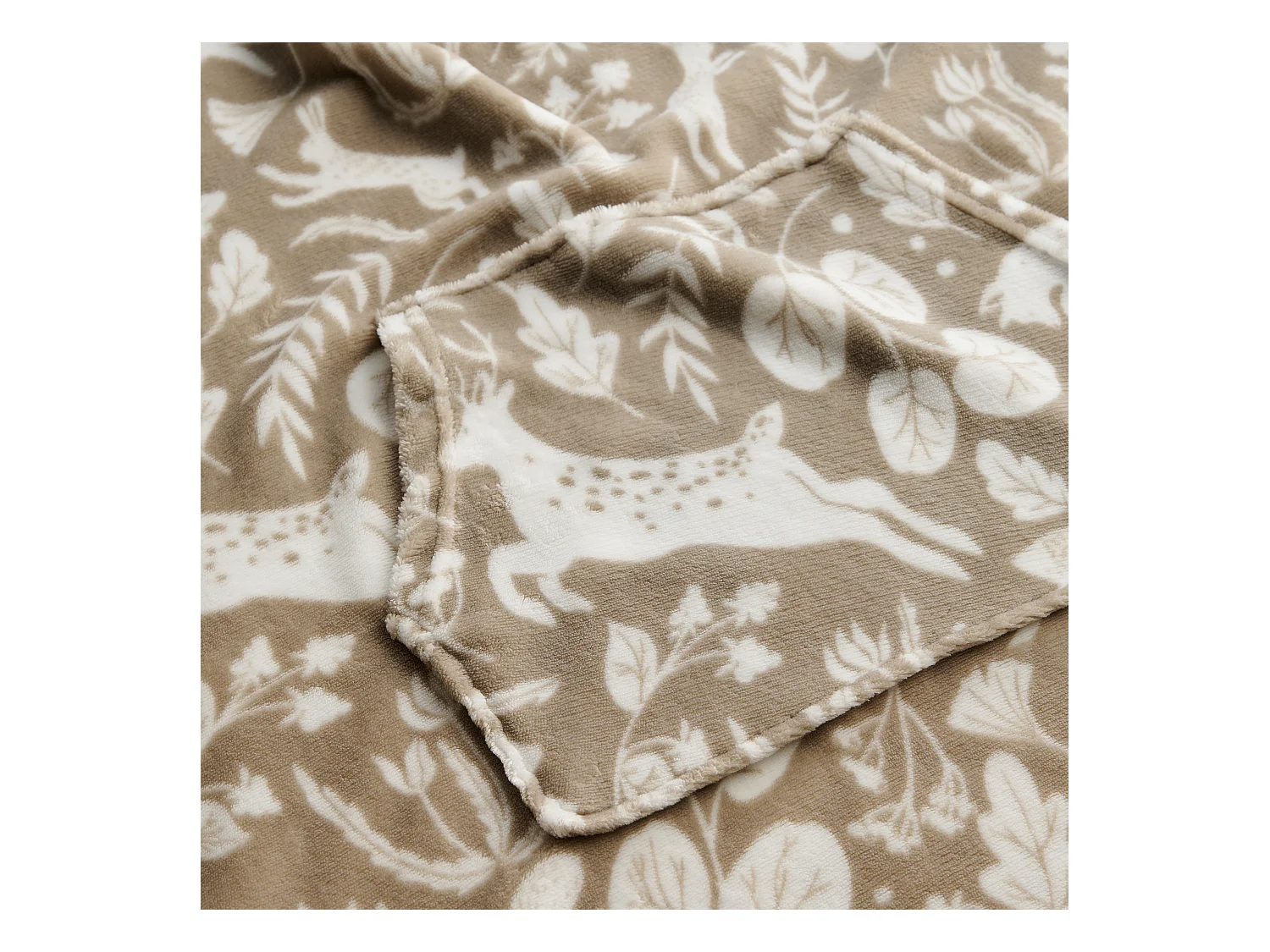 Poncho Misne Beige Moyen 75 x 90