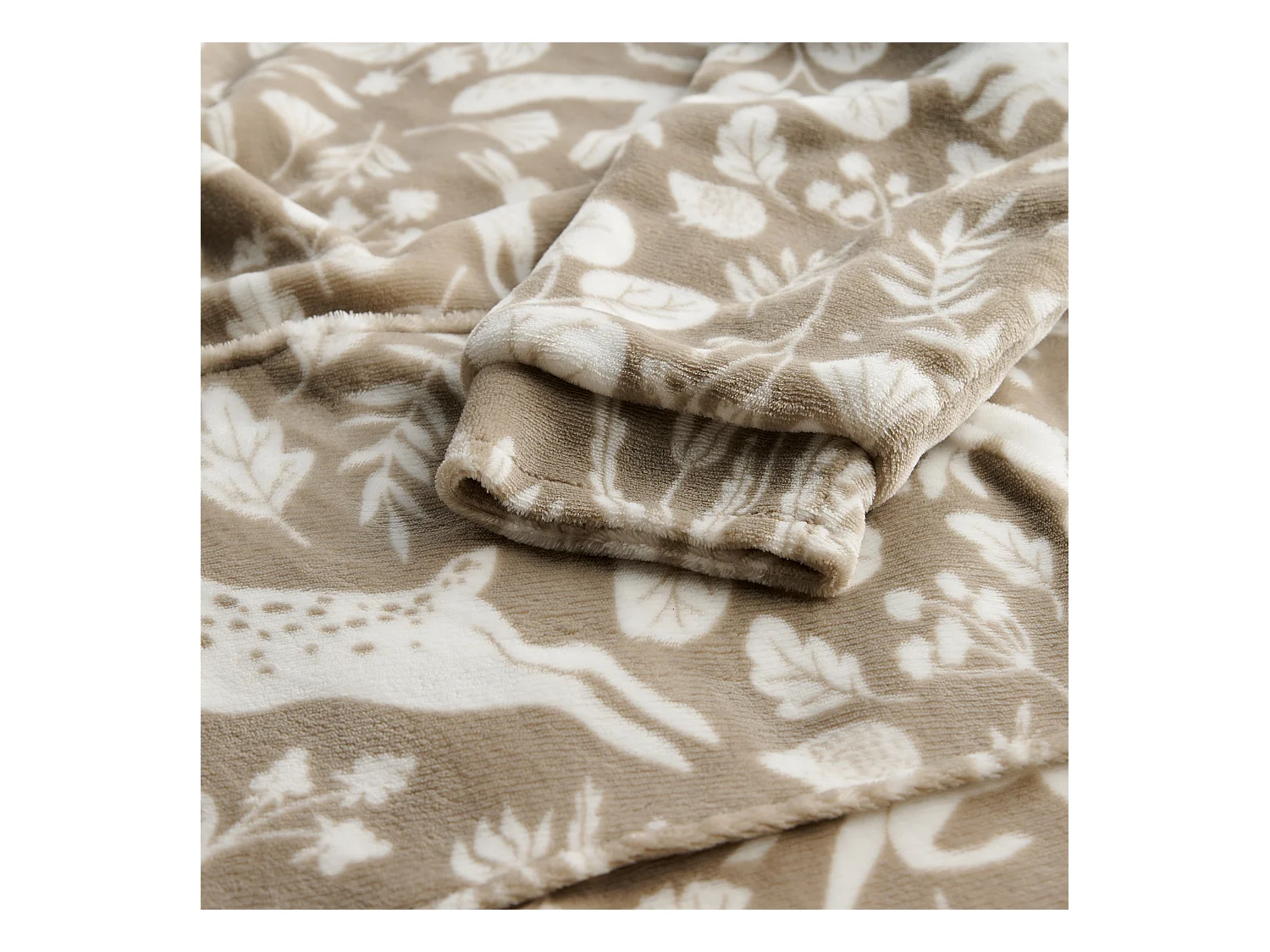 Poncho Misne Beige Moyen 75 x 90