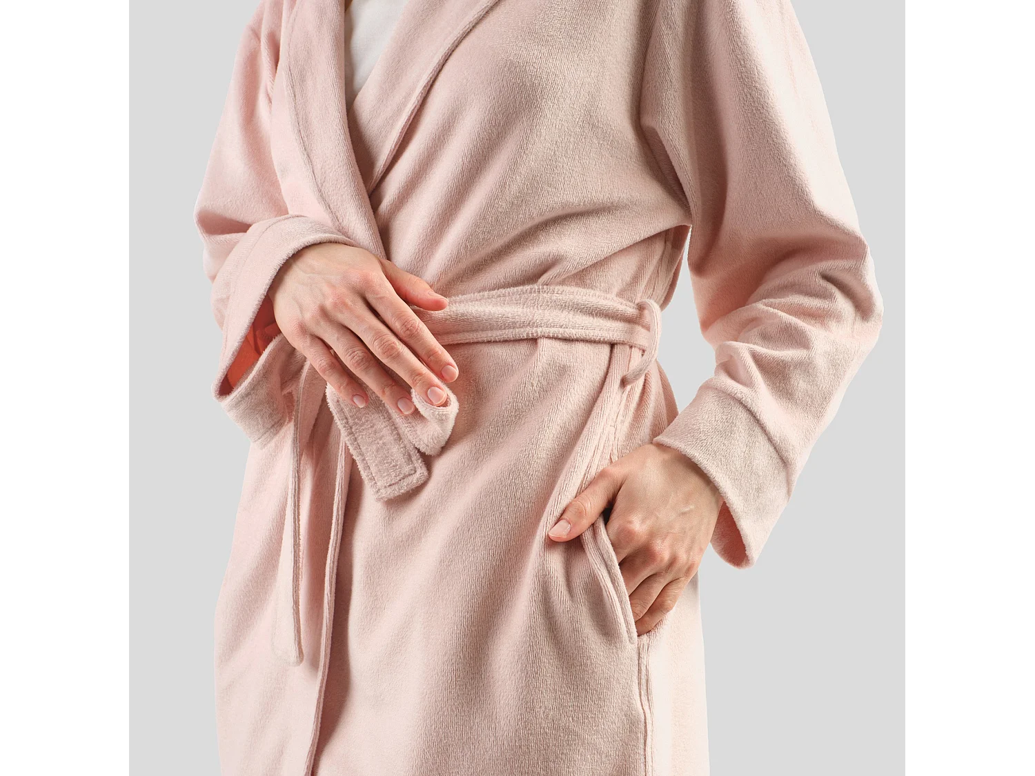 Peignoir Amantello Violet Moyen 70 x 115