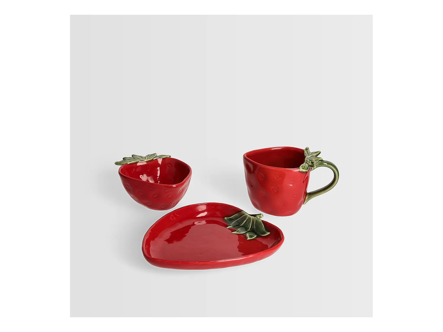 Tasse Mansika Rouge Foncé 360ml