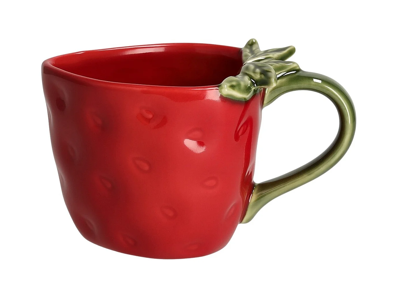 Becher Mansika Dunkelrot 8.5 x 9 x 15