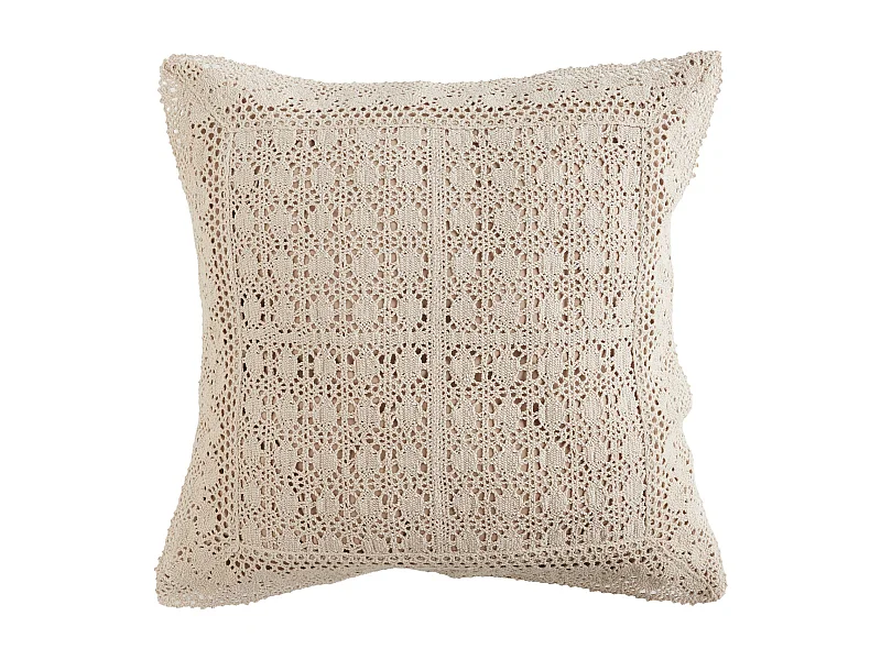 Kissenbezug Folkelips mittleres Beige 45x45