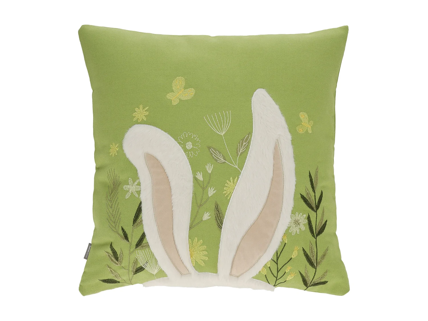 Eleganter Kissenbezug Orhela in Mittelgrün