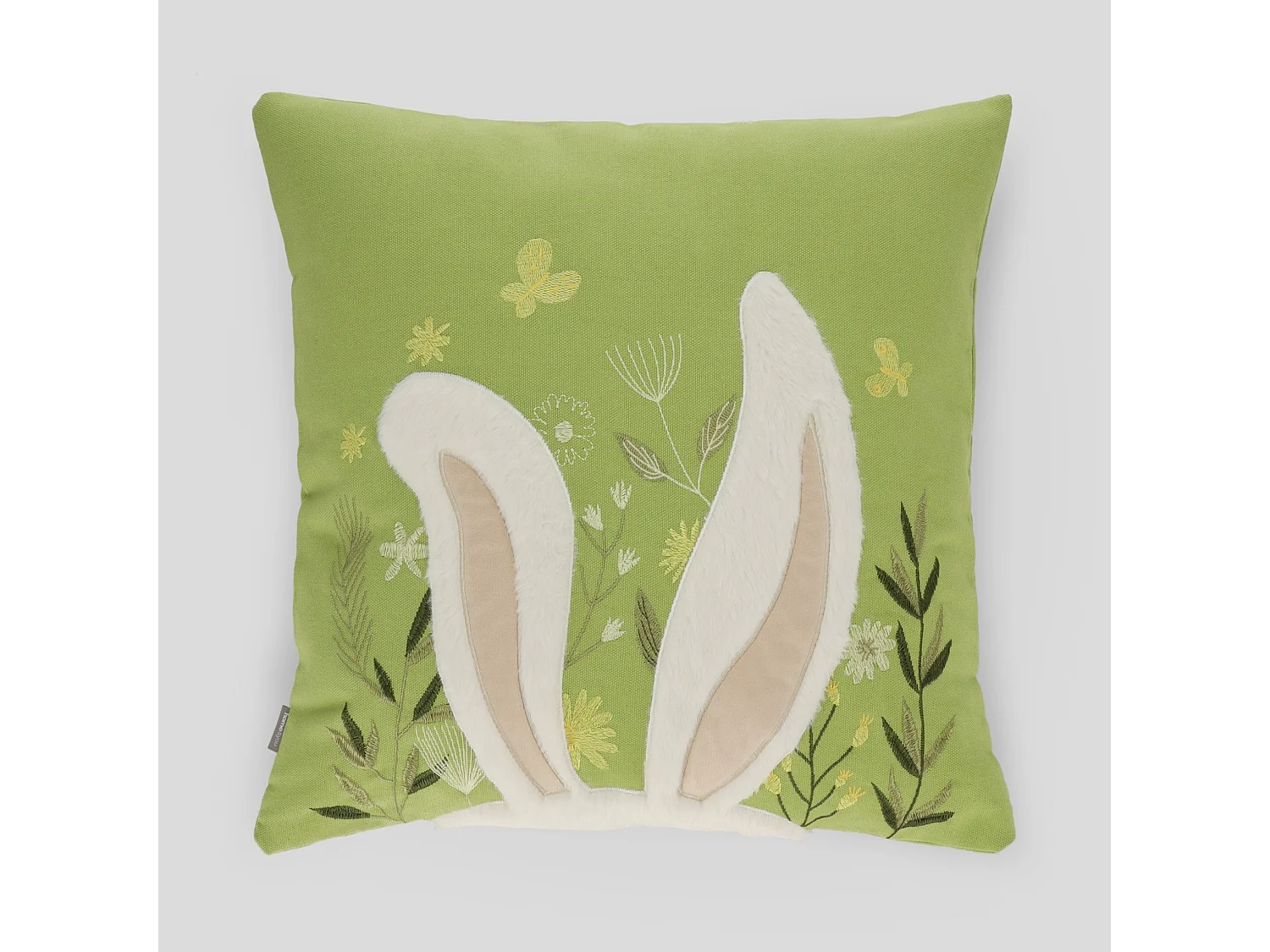 Eleganter Kissenbezug Orhela in Mittelgrün