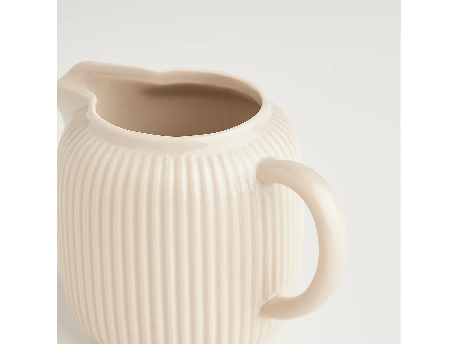 Milchkännchen Liners mittleres Beige 9x14.5x8.5