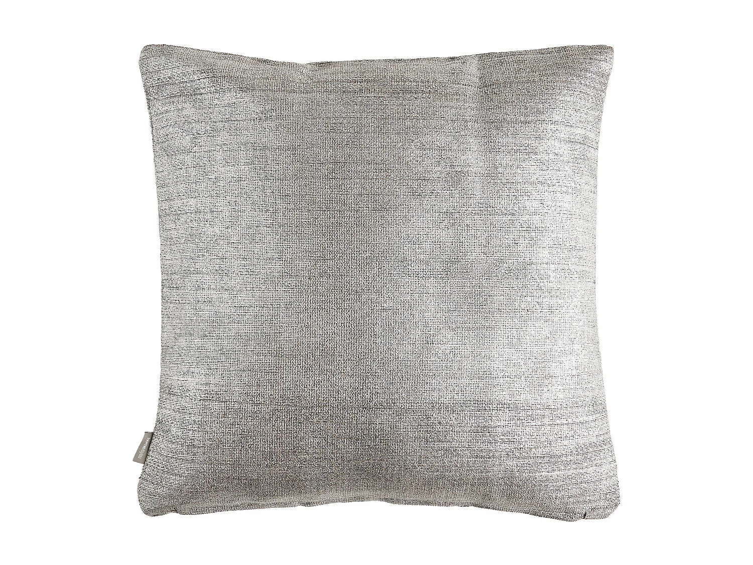 TAIE D'OREILLER EN JUTE Sannie Argent Moyen 45 x 45