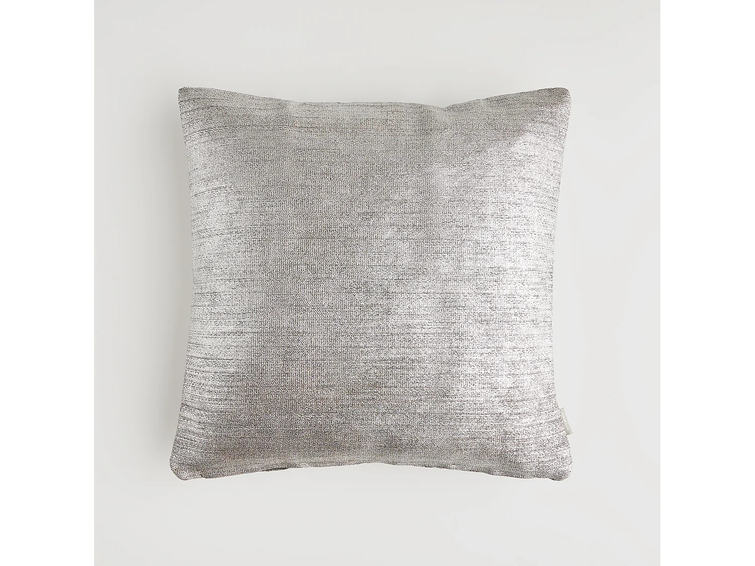 TAIE D'OREILLER EN JUTE Sannie Argent Moyen 45 x 45