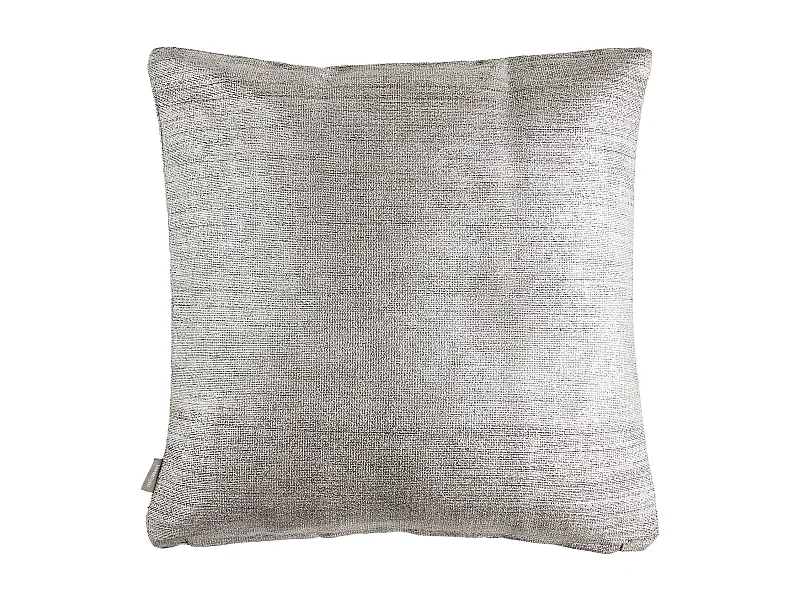 TAIE D'OREILLER EN JUTE Sannie Argent Moyen 45 x 45