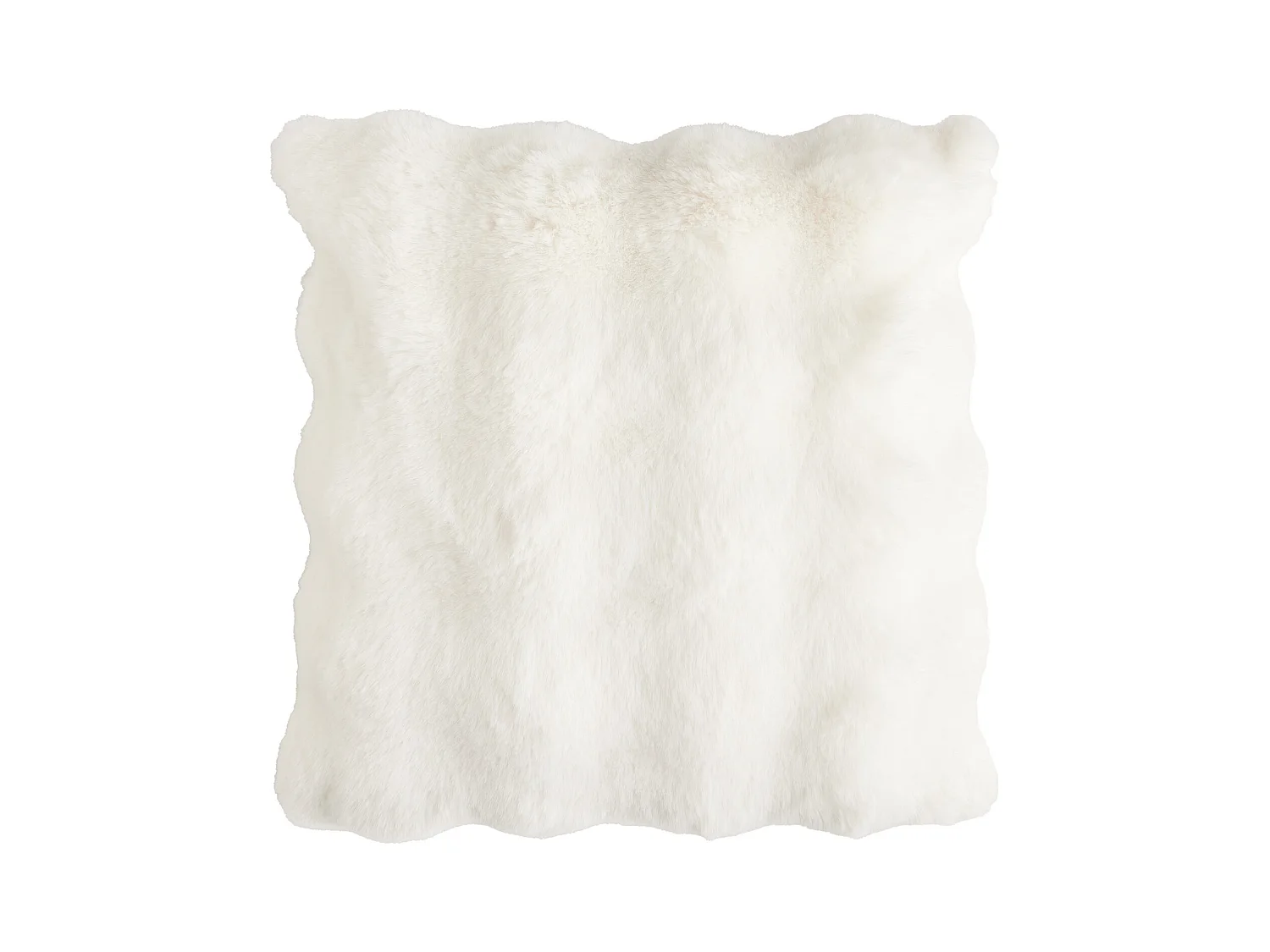 Housse De Couette En Fourrure Bares écru moyen 45 x 45