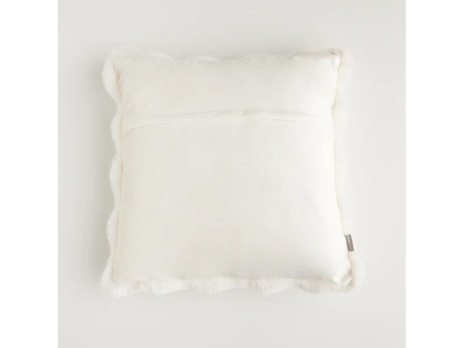 Housse De Couette En Fourrure Bares écru moyen 45 x 45