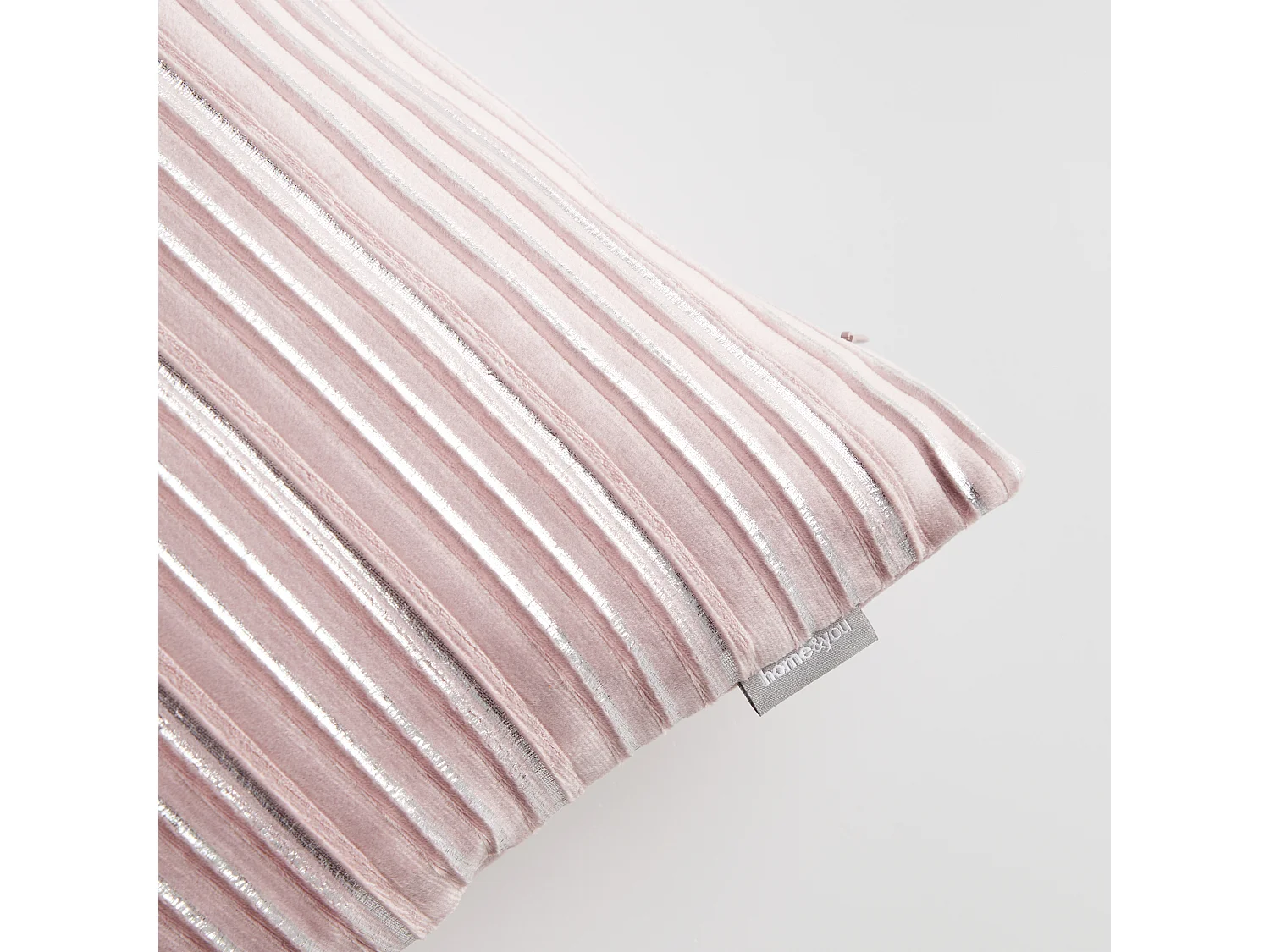 Housse De Coussin En Velours Calama Violet Clair 45x45