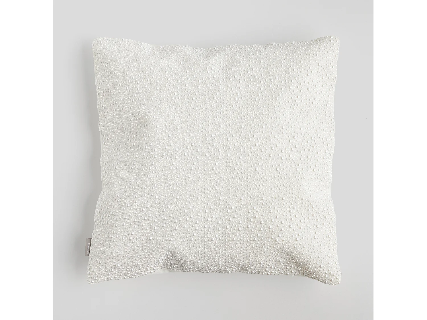 Taie d'Oreiller Élegance Pearlina Écru Clair 45x45