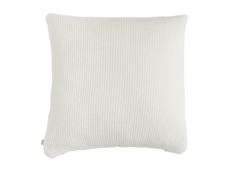 Einfarbige Kissenbezug Zaldar mittelweiß 45 x 45