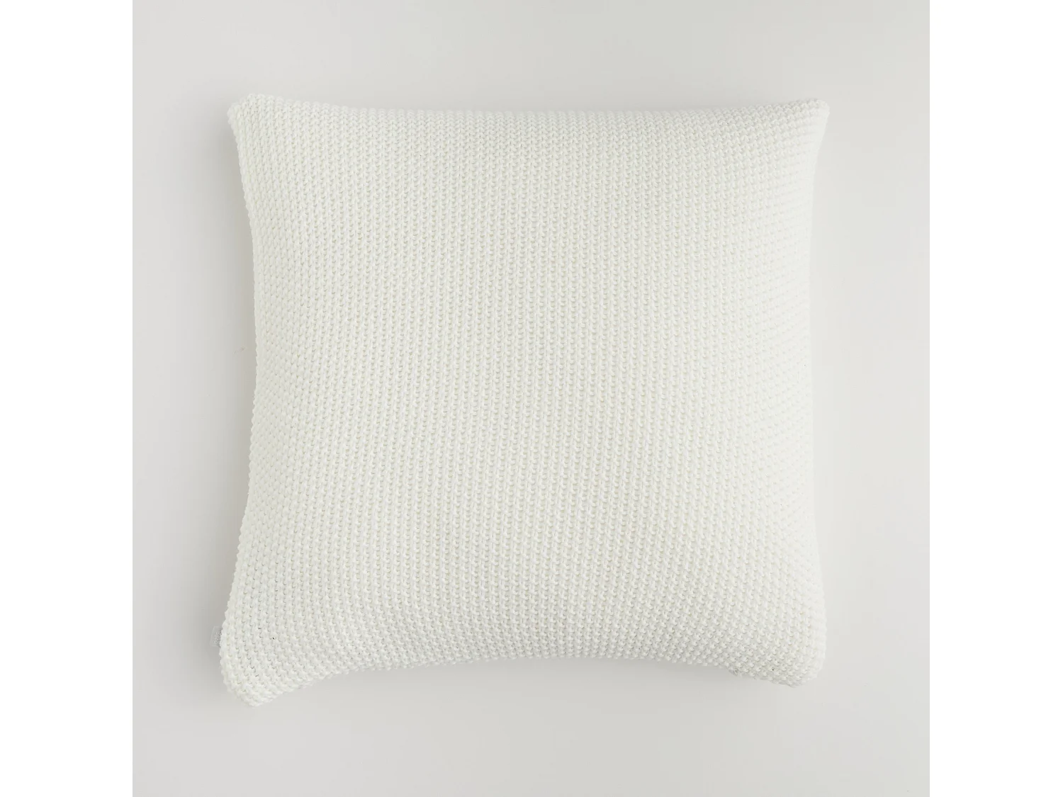 Einfarbige Kissenbezug Zaldar mittelweiß 45 x 45