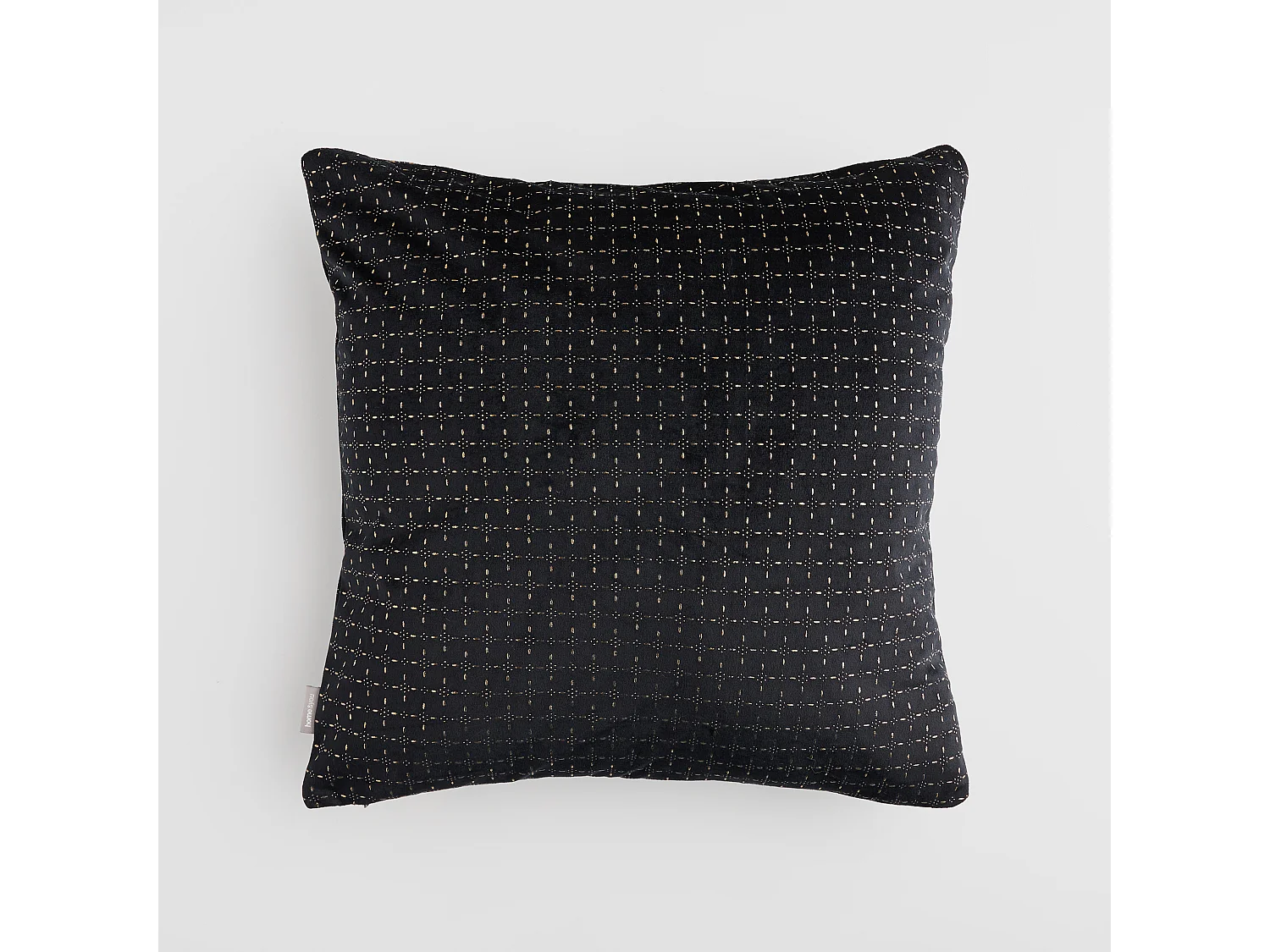 Taie d'oreiller décorative Orabelle Noir Moyen 45 x 45