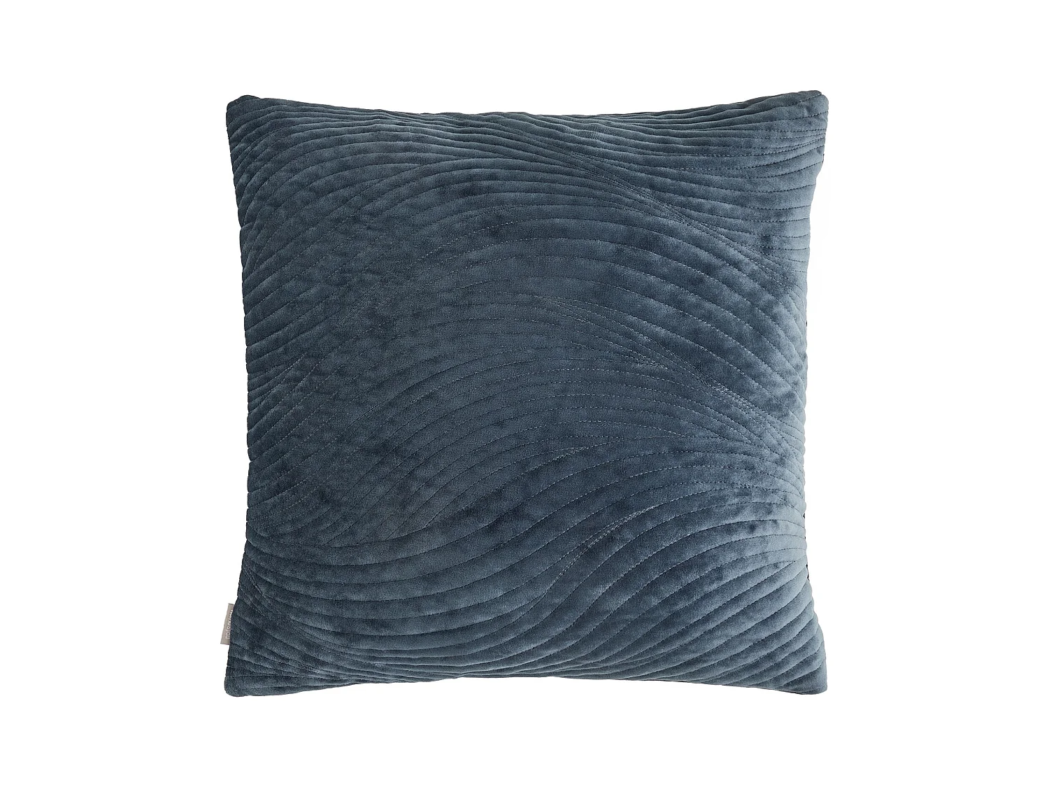 Housse De Coussin En Velours Tossa Gris Foncé 45x45