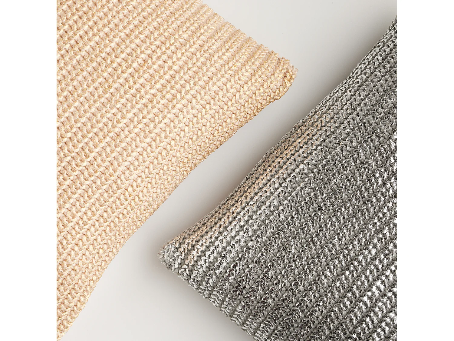 Housse De Couette Cardig Beige Moyen 45 x 45