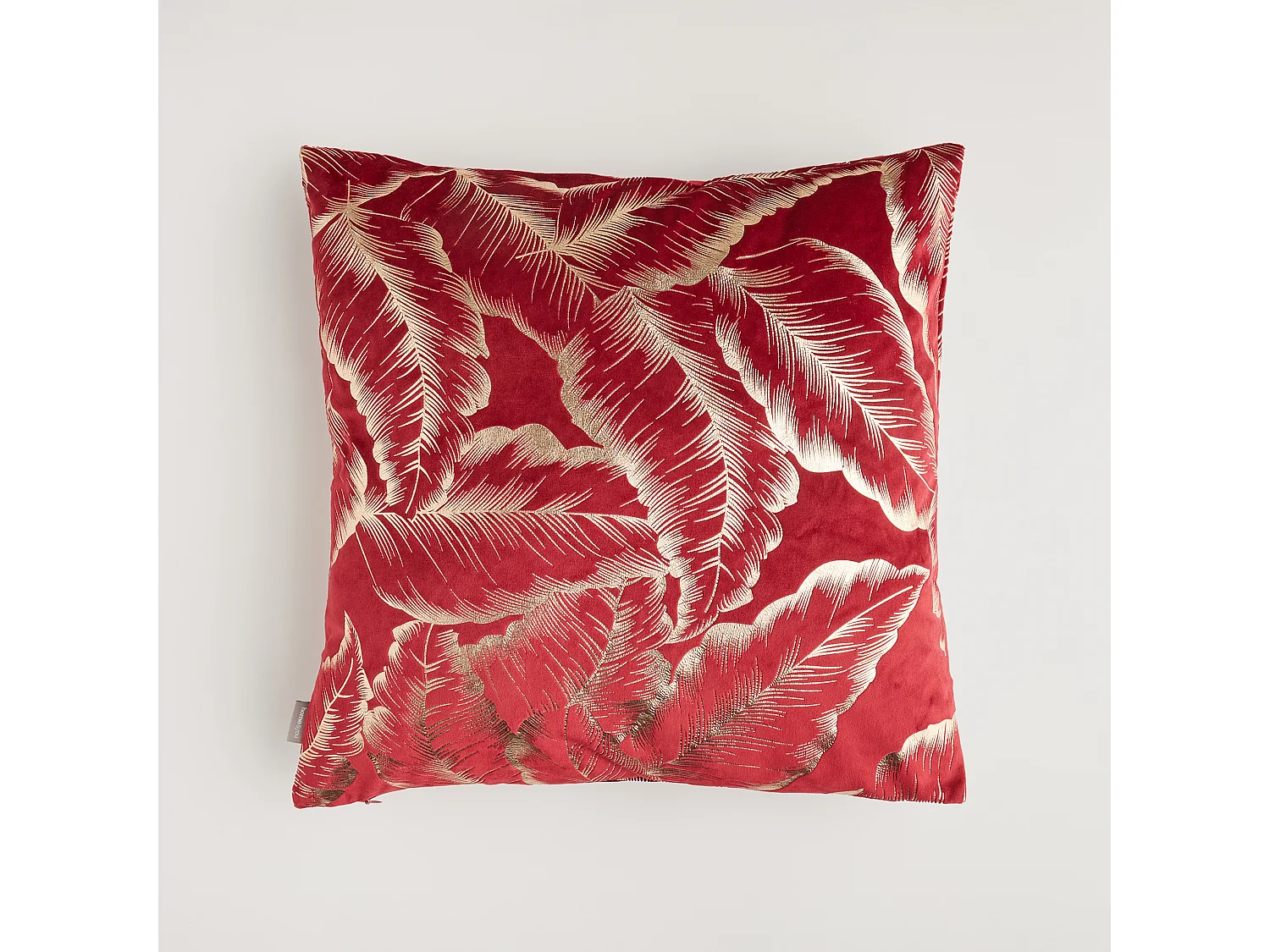 Housse De Couette Imprimée Foglare Rouge Foncé 45 x 45