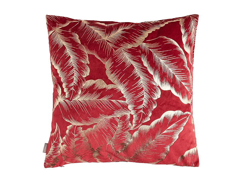 Kissenbezug Foglare Dunkelrot 45x45cm