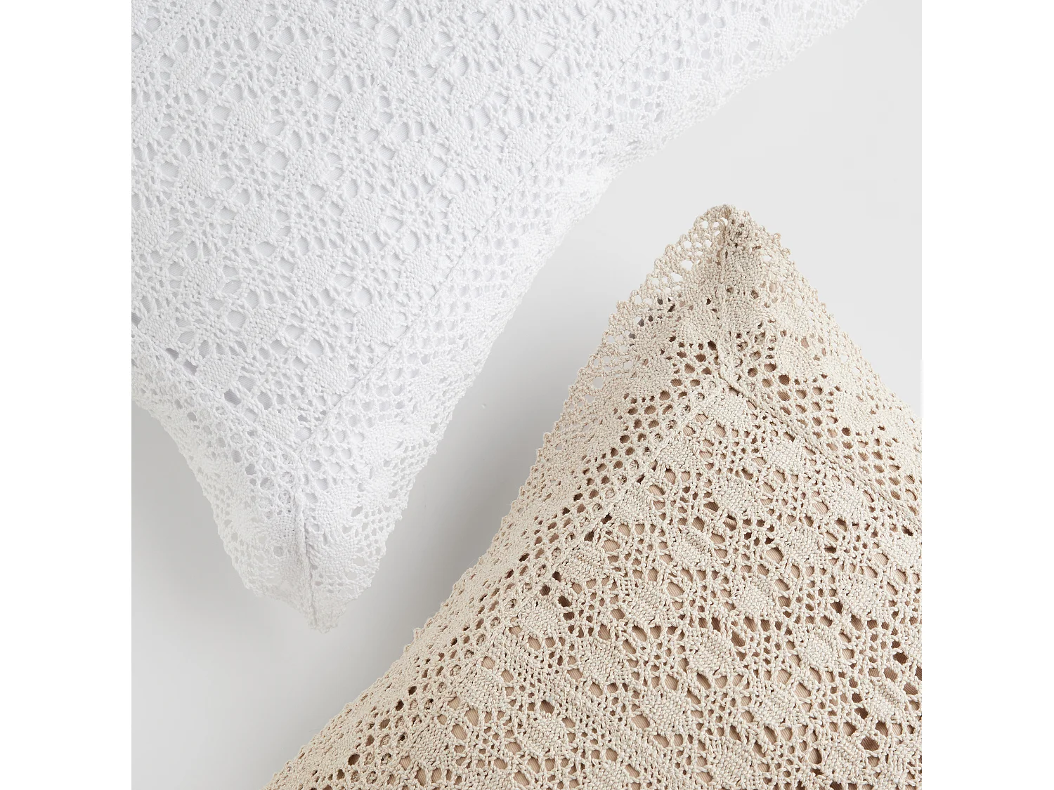 Housse De Couette Folkelips Blanc Moyen 45x45 cm