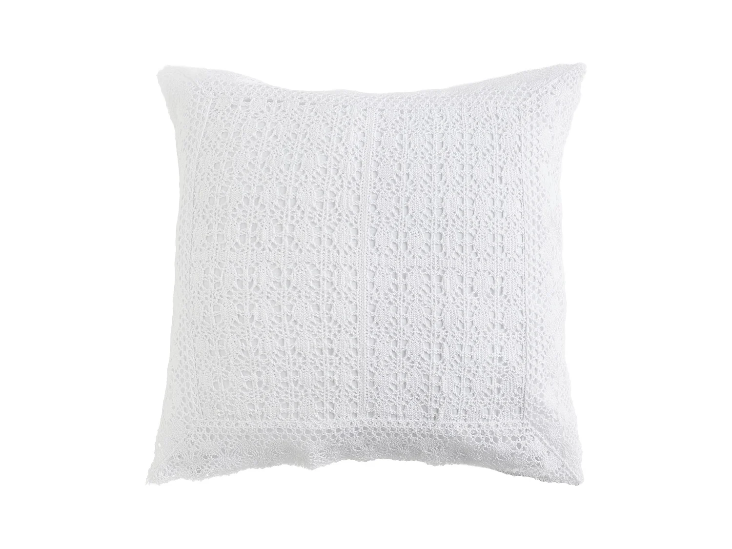 Kissenbezug Folkelips mittelweiß 45 x 45