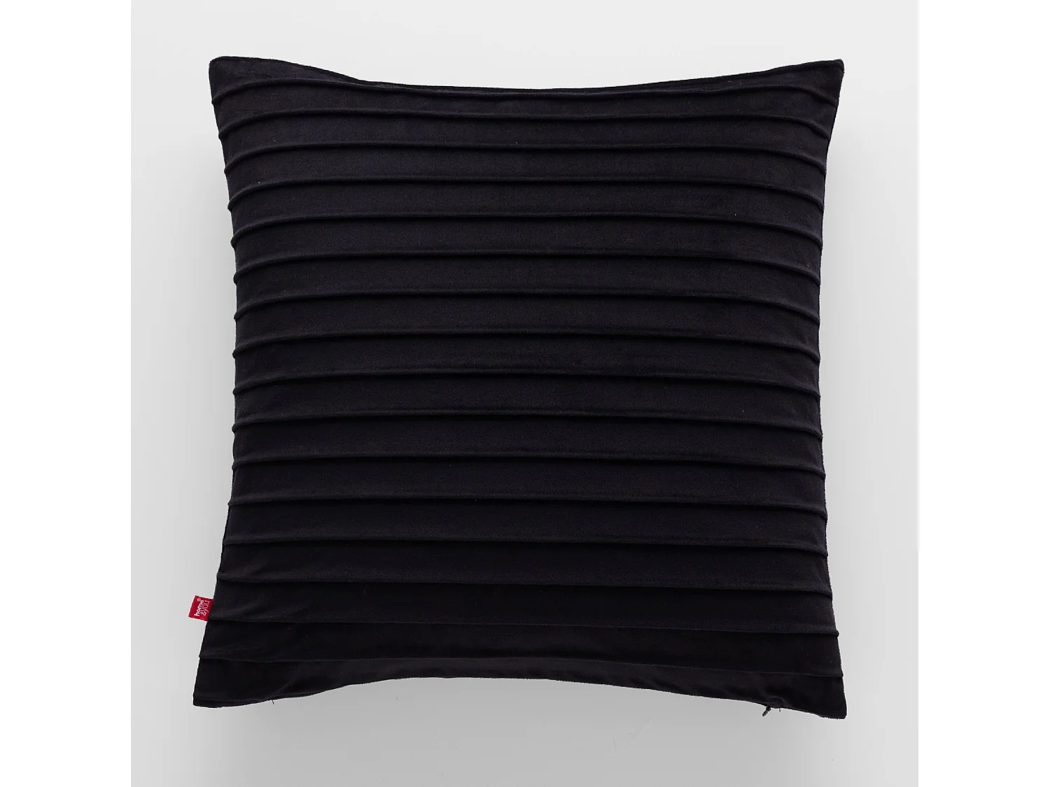 Kissenbezug Manku Mittelschwarz 45x45 cm