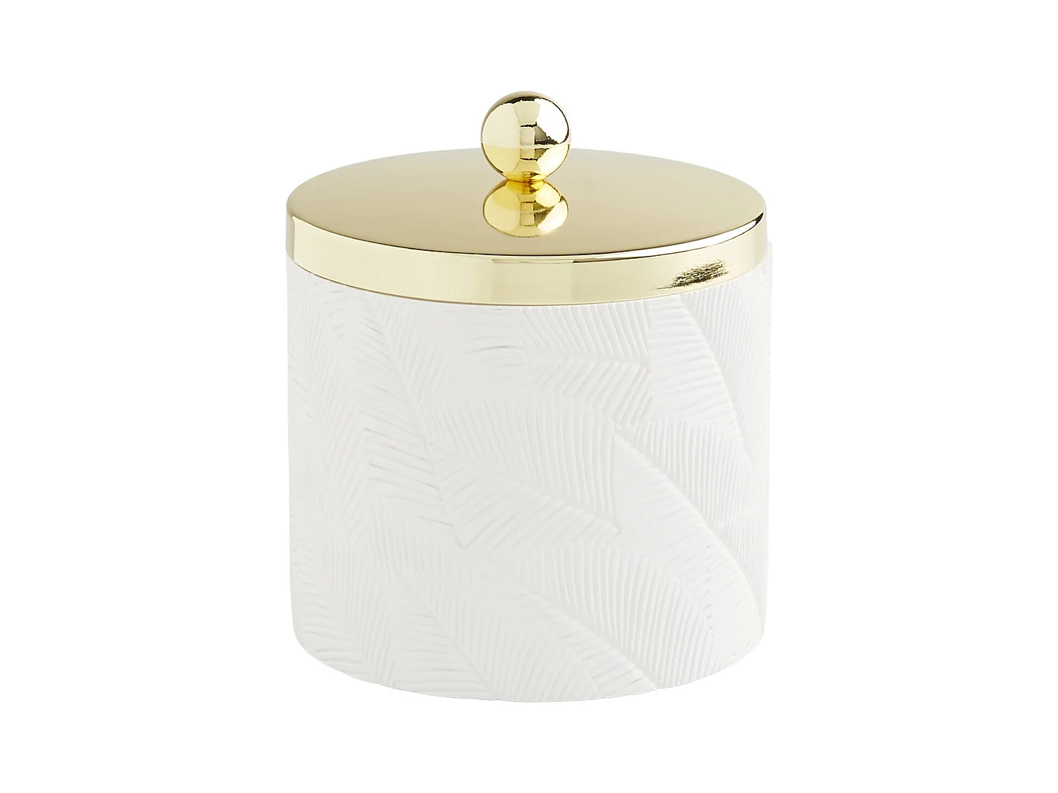 Conteneur Leafy Blanc Brillant 11.5 x 10