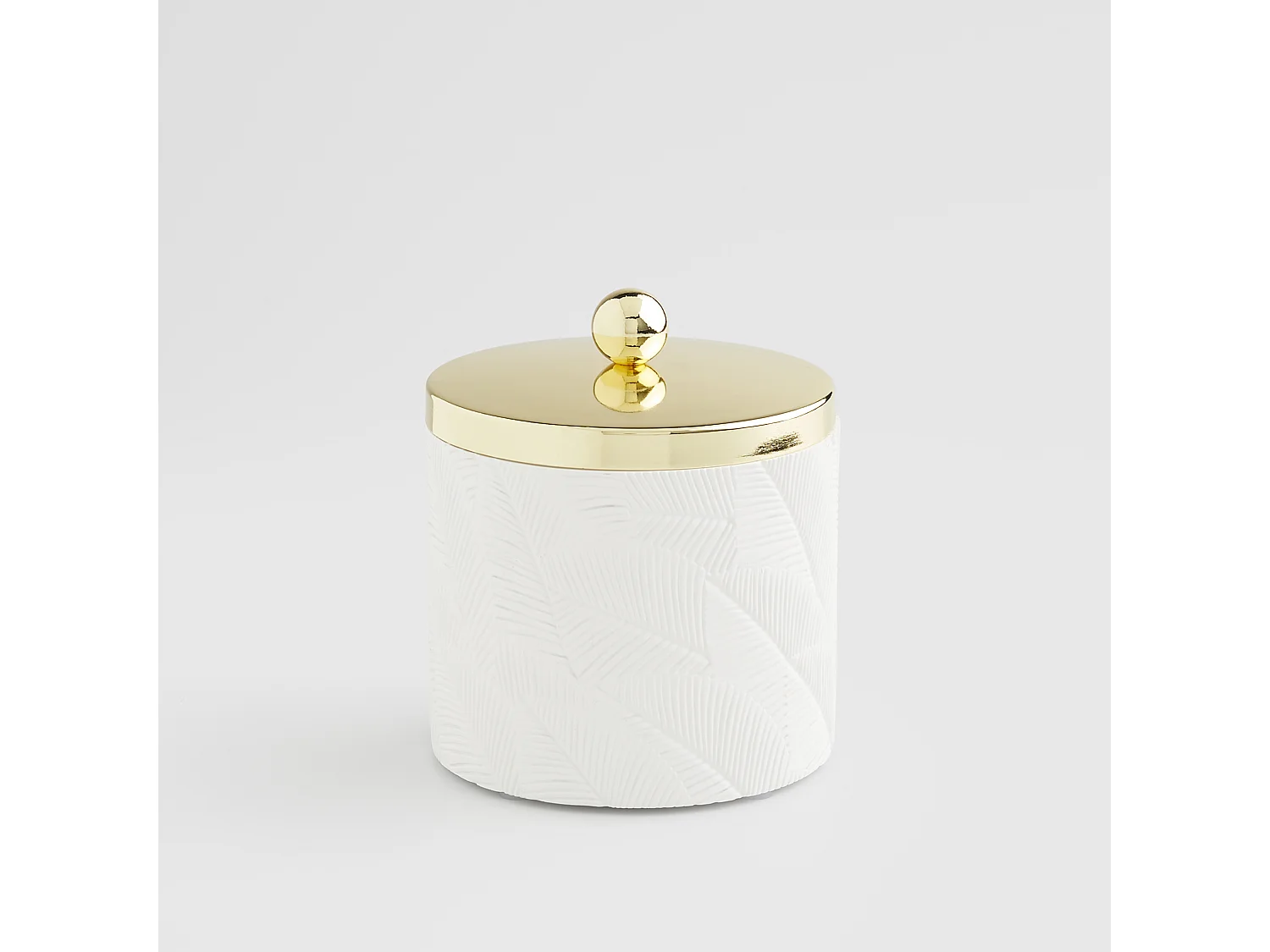 Conteneur Leafy Blanc Brillant 11.5 x 10