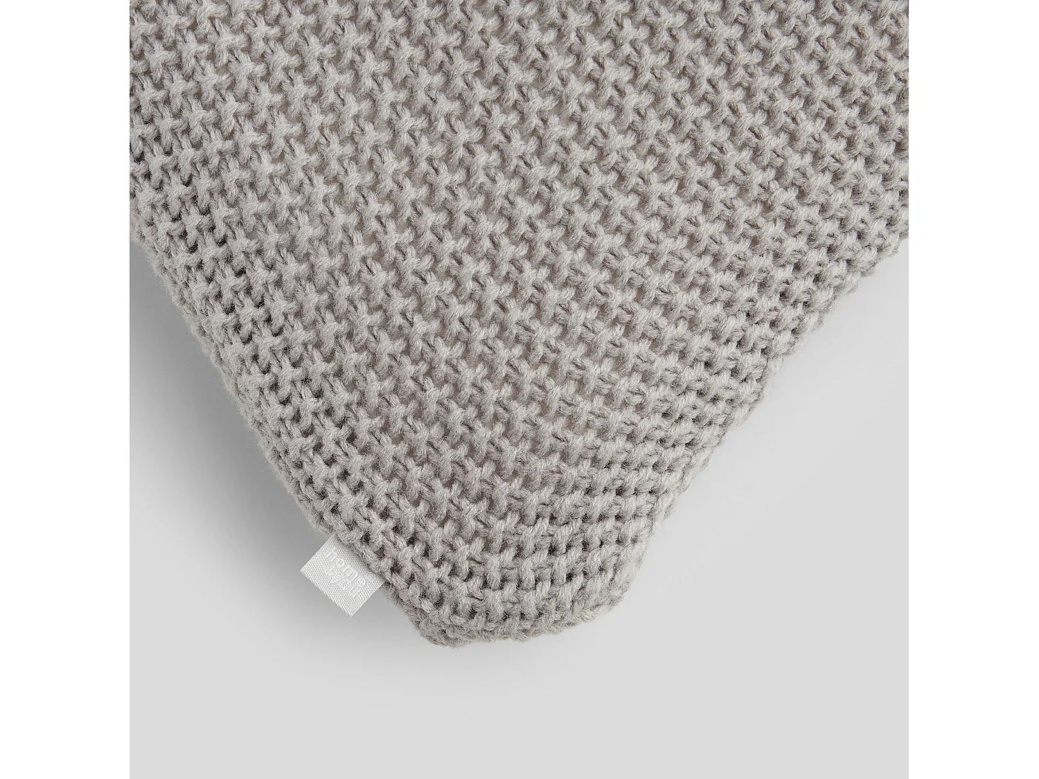 Einfarbige Kissenbezug Zaldar Hellgrau 45x45