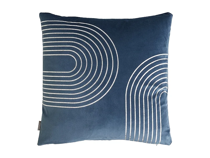 Kissenbezug Radiato Dunkelblau 45x45