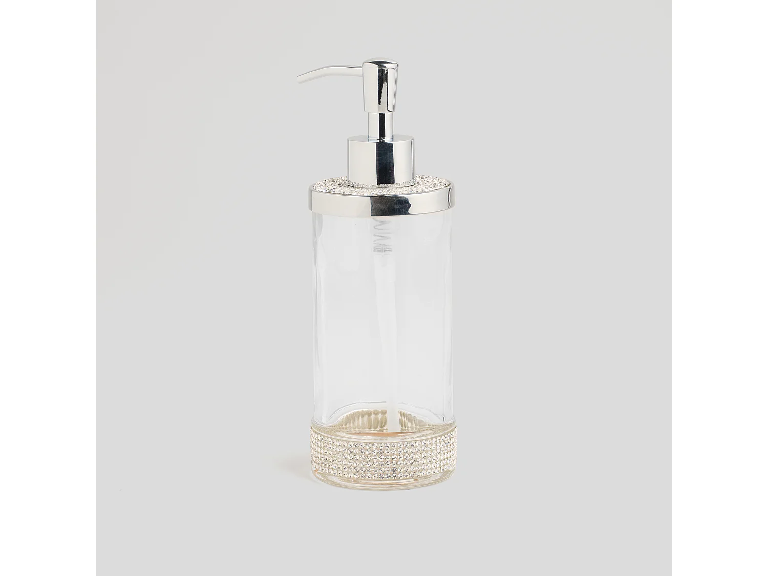 Distributeur de savon Silvano argent moyen 300ml