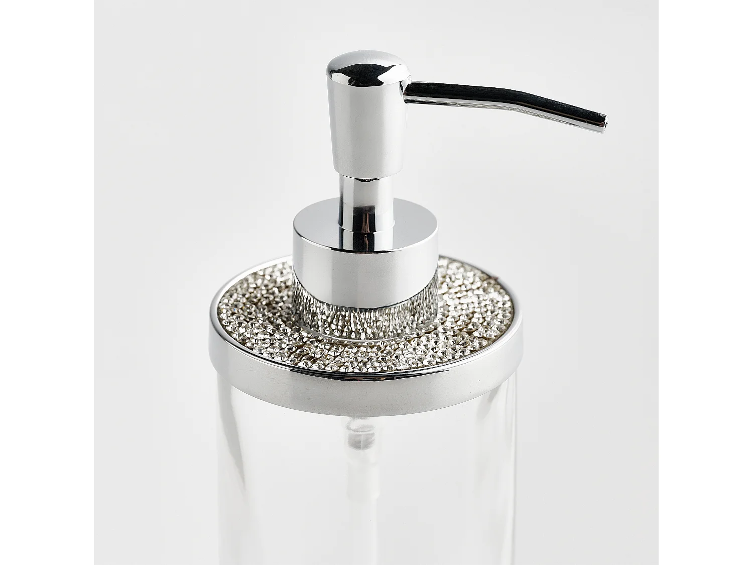 Distributeur de savon Silvano argent moyen 300ml