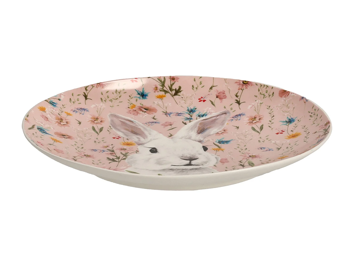 Sirsobunny Servierteller aus Porzellan, Rosa