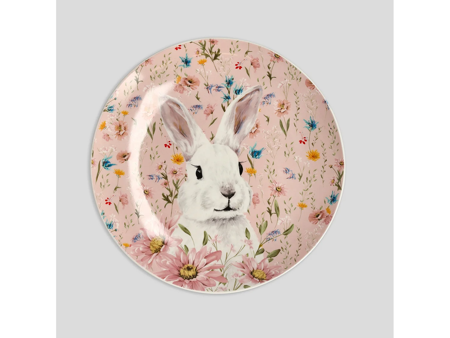 Sirsobunny Servierteller aus Porzellan, Rosa