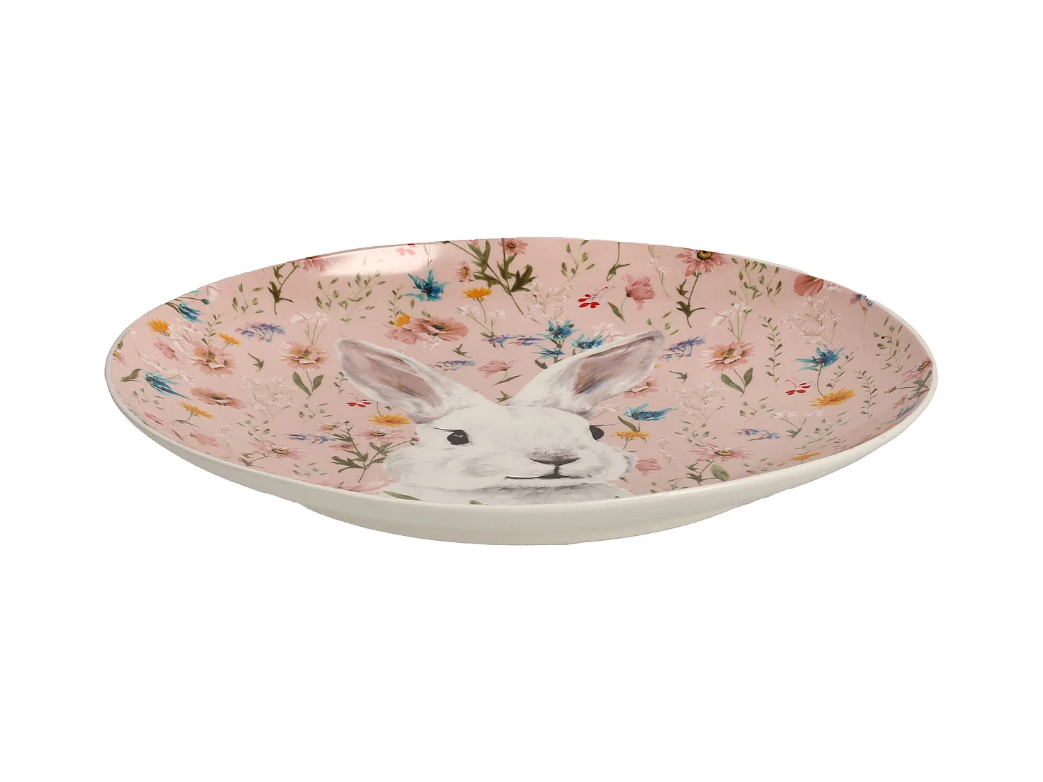 Sirsobunny Servierteller aus Porzellan, Rosa