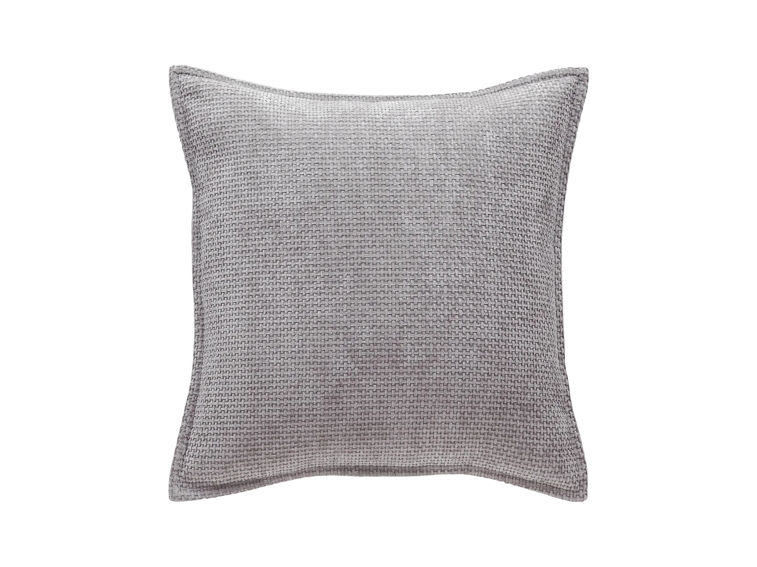 Taie d'oreiller Leila gris moyen 45x45