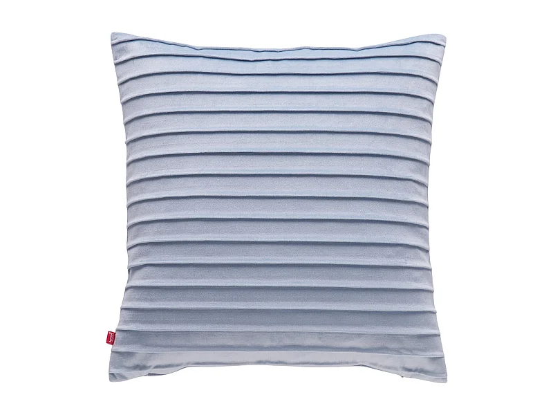 Housse De Coussin En Velours Manku Bleu Moyen 45x45
