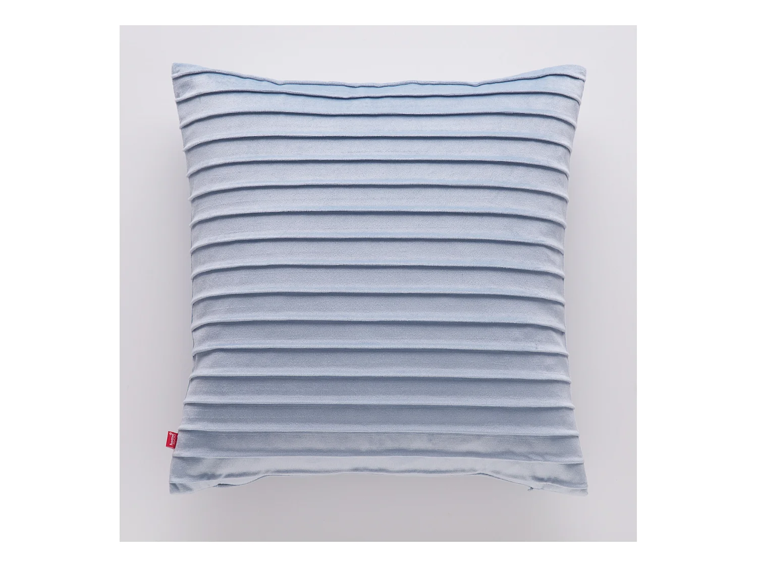 Housse De Coussin En Velours Manku Bleu Moyen 45x45