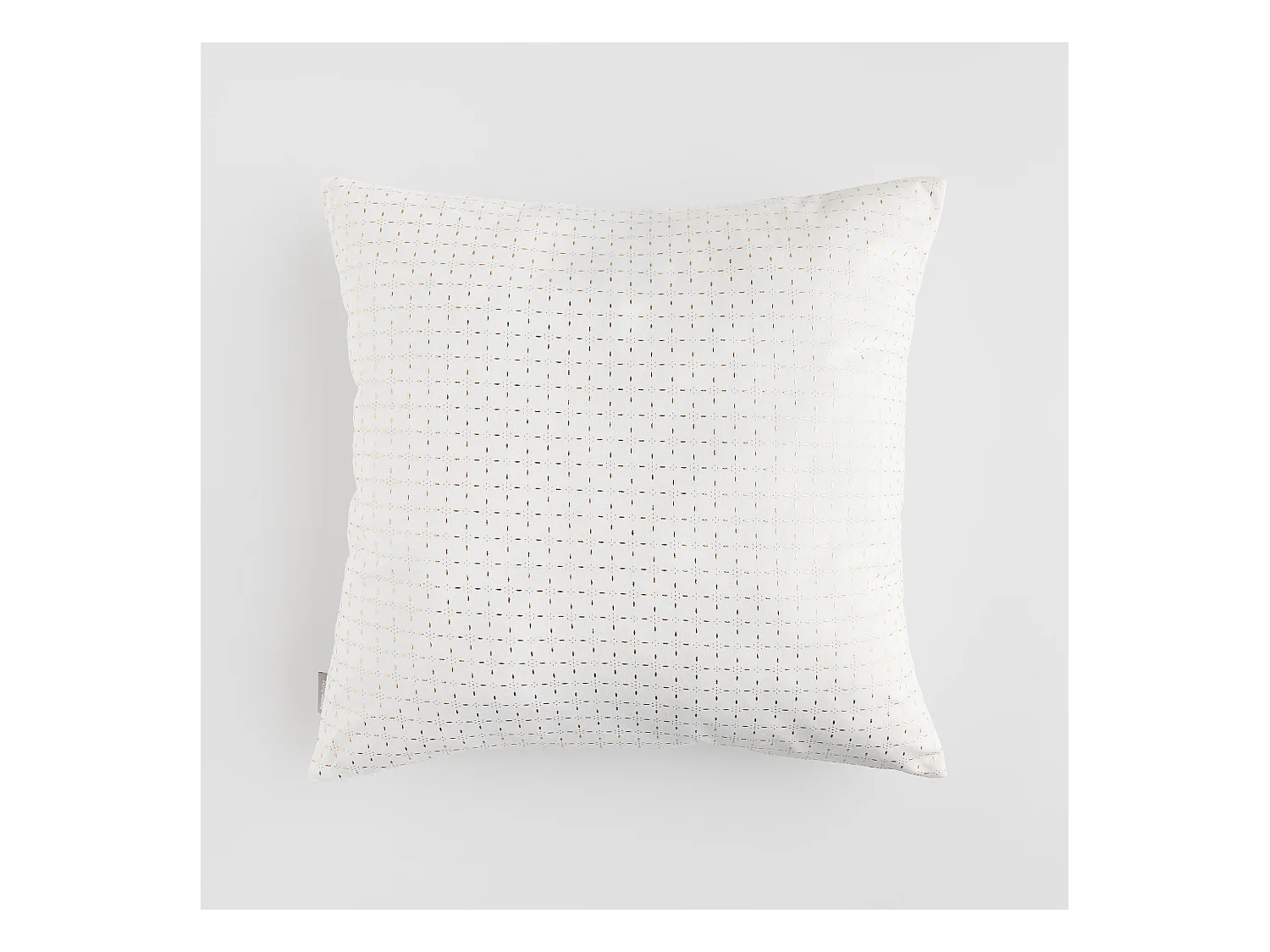 Taie d'oreiller décorative Orabelle Blanc Moyen 45x45