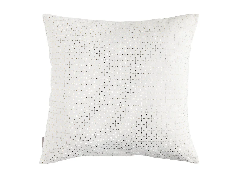 Taie d'oreiller décorative Orabelle Blanc Moyen 45x45