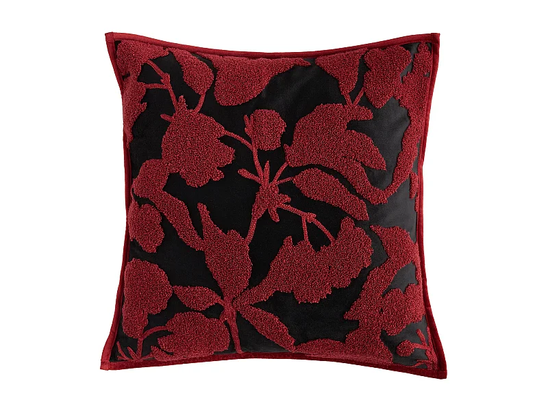 Housse De Couette Brodée Caleras Noir Moyen 45 x 45