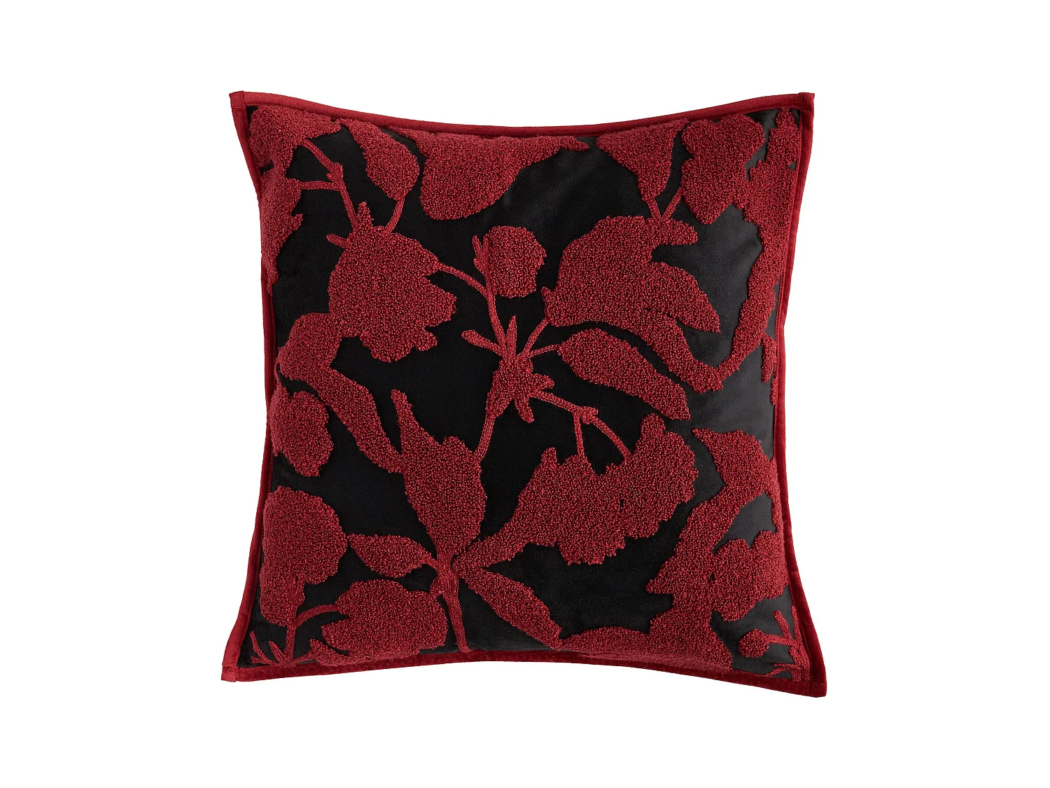 Housse De Couette Brodée Caleras Noir Moyen 45 x 45