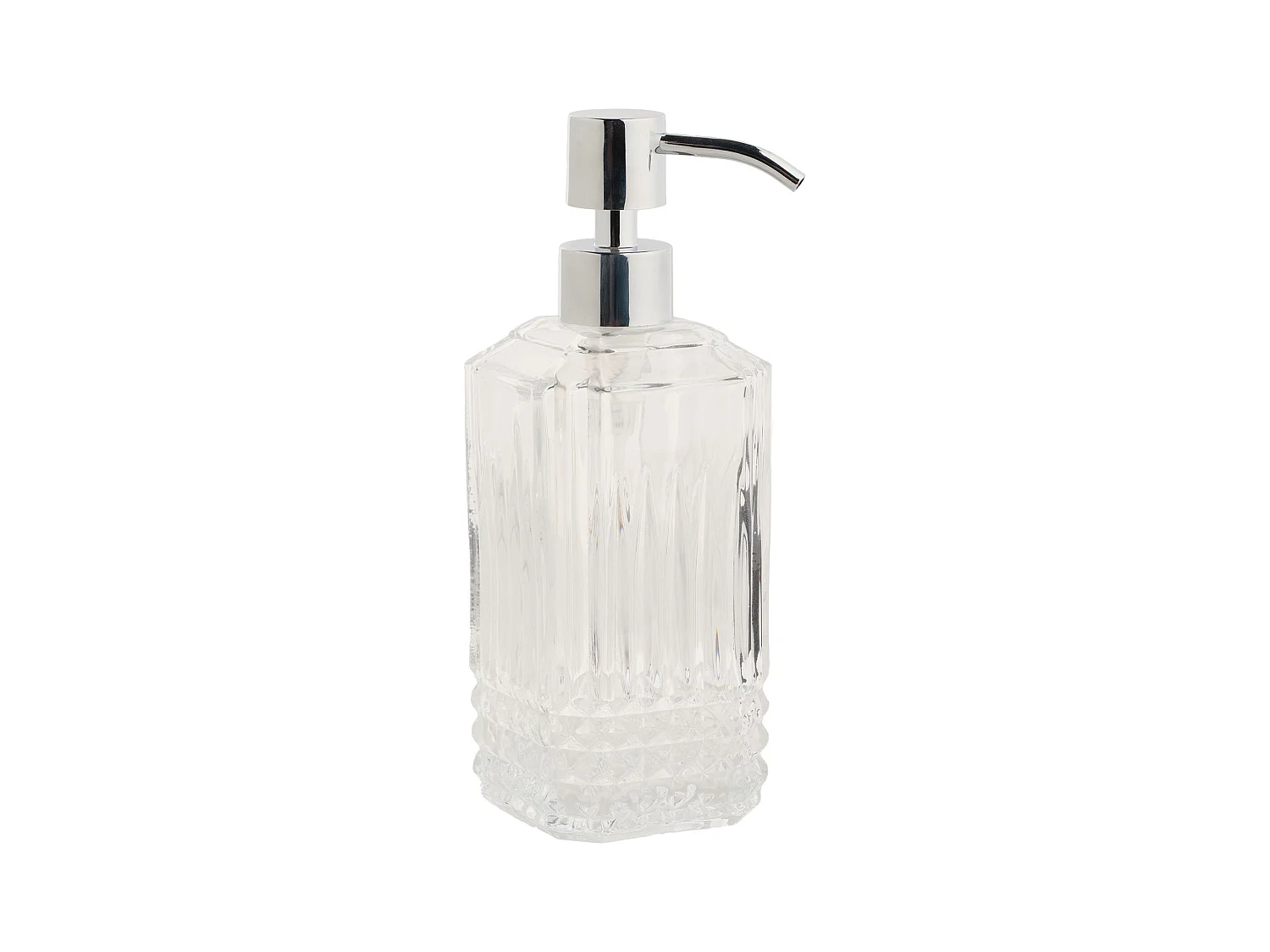 Distributeur de savon Claros 450ml Moyen Transparent