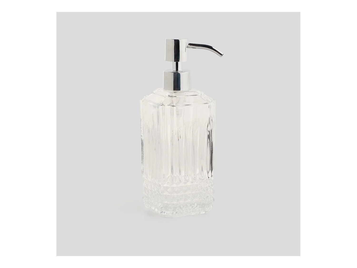 Distributeur de savon Claros 450ml Moyen Transparent