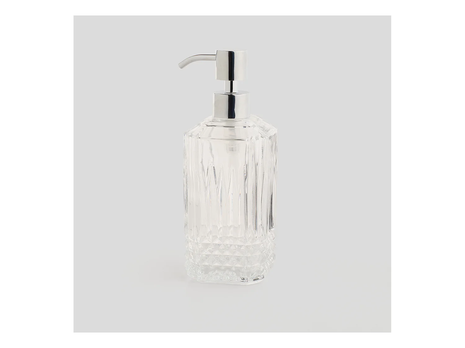 Distributeur de savon Claros 450ml Moyen Transparent