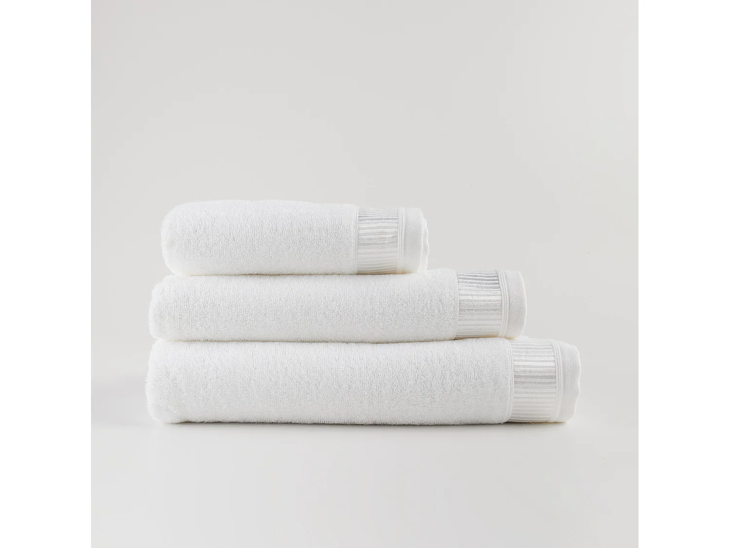 Badetuch Alicanty mittelweiß 100x150