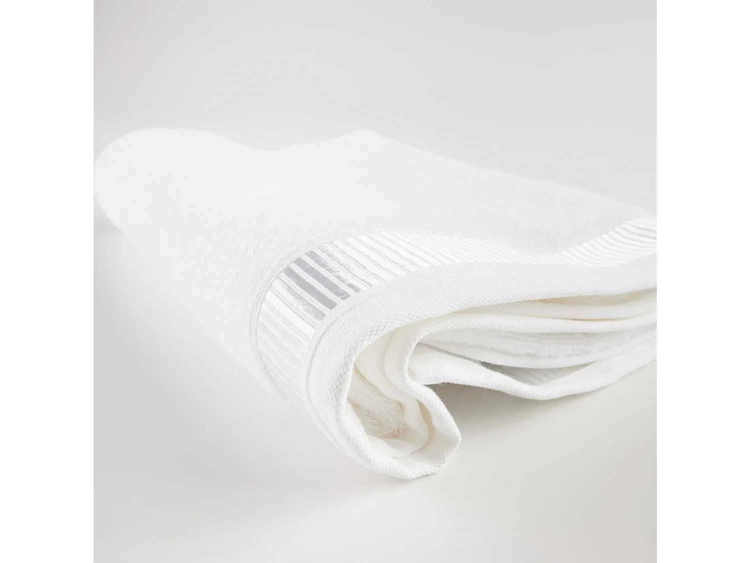 Badetuch Alicanty mittelweiß 100x150