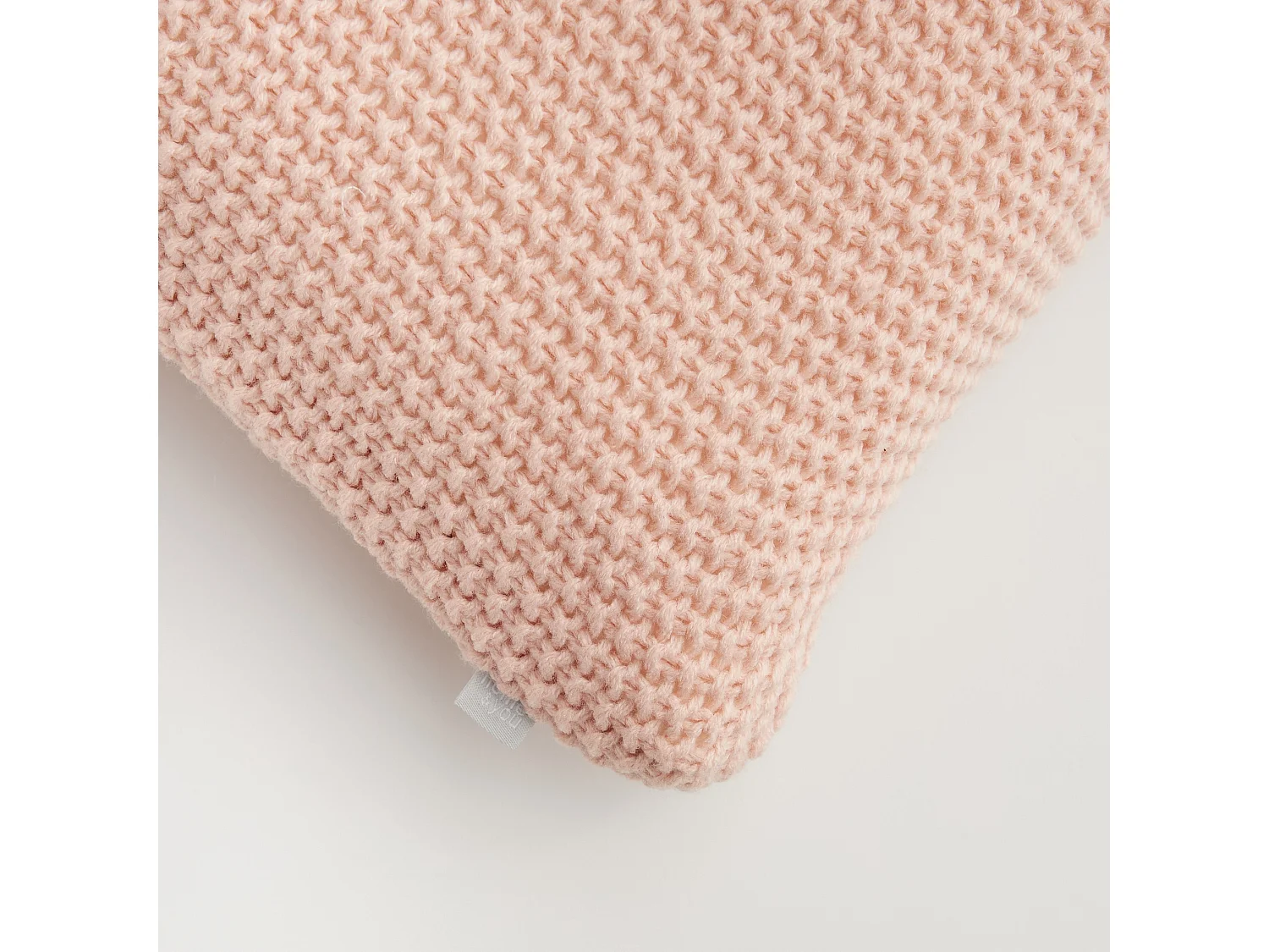 Einfarbige Kissenbezug Zaldar Blassrosa 45 x 45