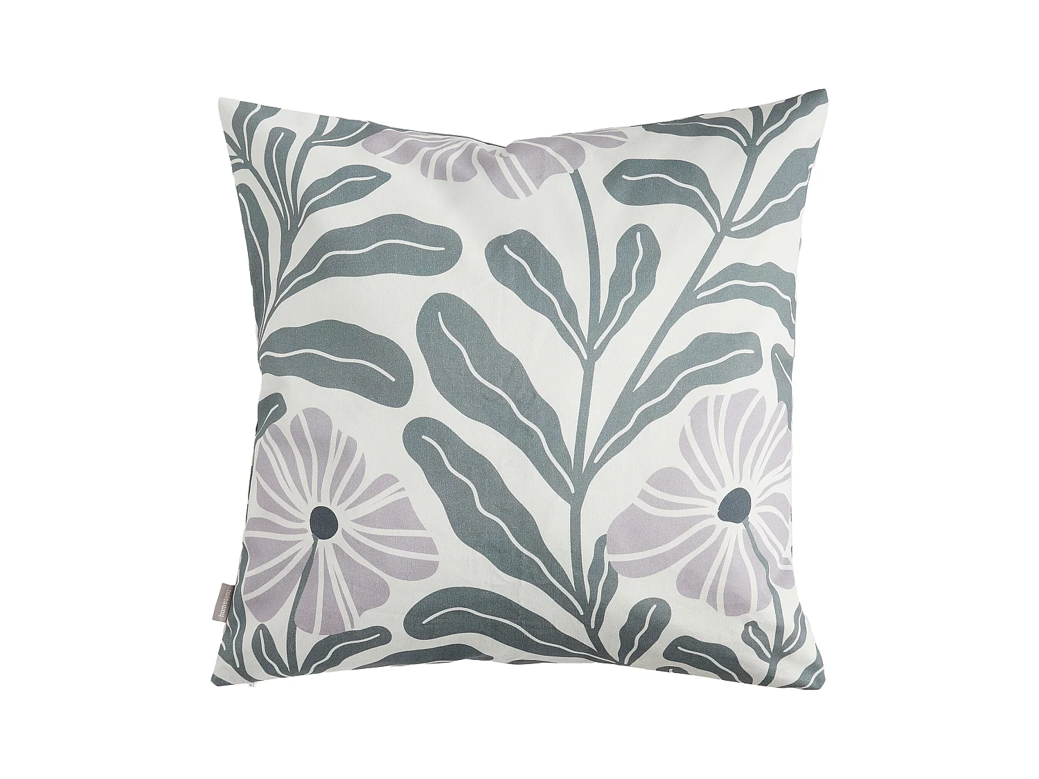 Housse De Couette En Coton Leyra Blanc Moyen 45 x 45